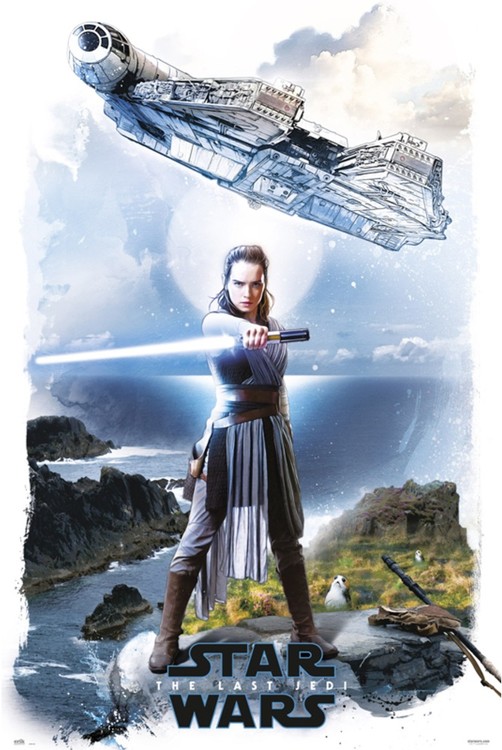 Poster Star Wars: Gli ultimi Jedi - Rey