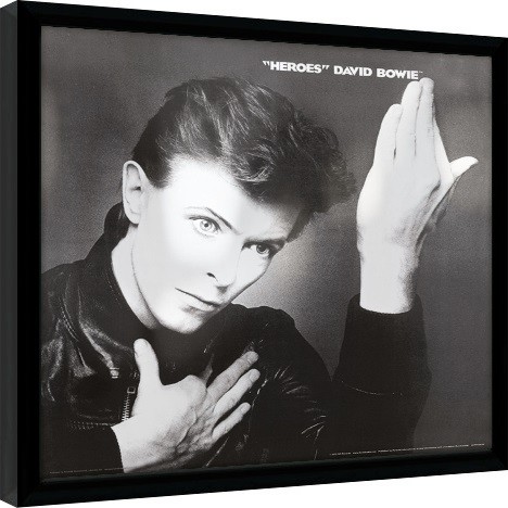 Poster înrămat David Bowie - Heroes