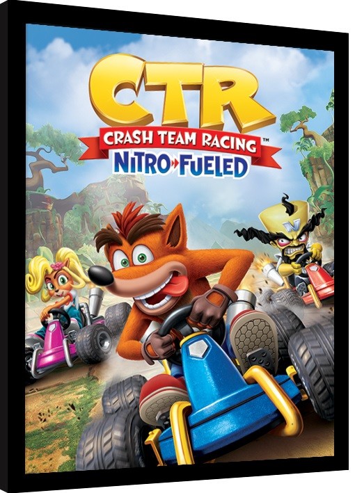 Gerahmte Poster Crash Team Racing - Race