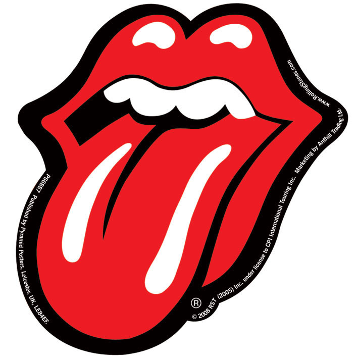 Stickers ROLLING STONES - lips