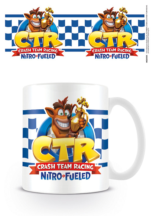 Tazza Crash Team Racing - Checkered Flag