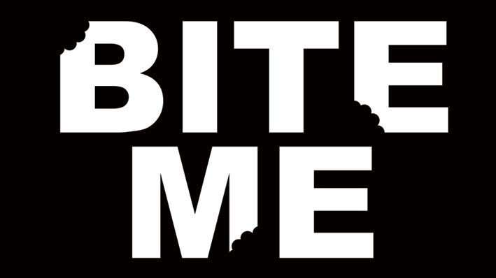 Autocollants BITE ME