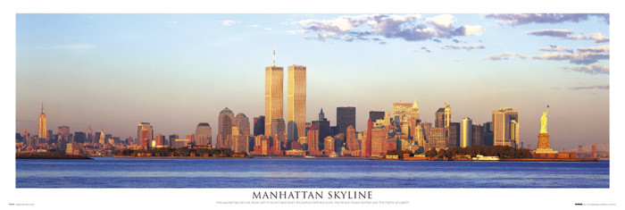 Poster Manhattan - skyline