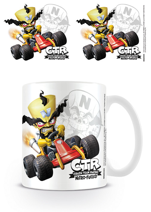 Tazza Crash Team Racing - Neo Cortex Emblem
