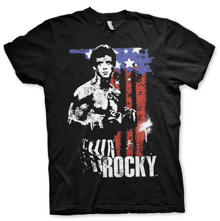 Tričko Rocky - American Flag, S