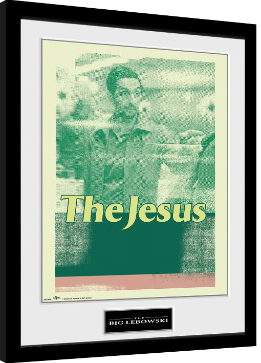 Ingelijste poster The Big Lebowski - The Jesus