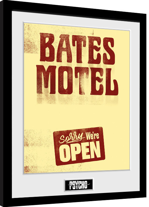 Poster enmarcado Psycho - Open