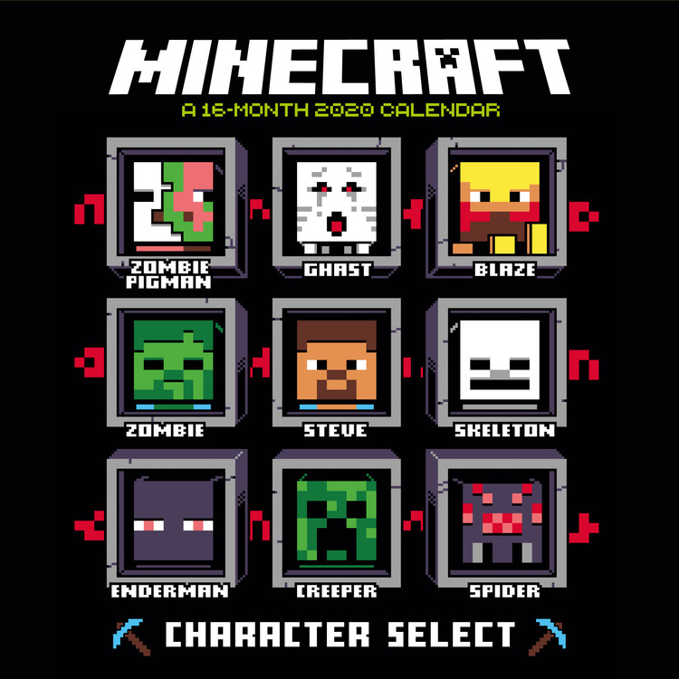 Naptár 2027 Minecraft