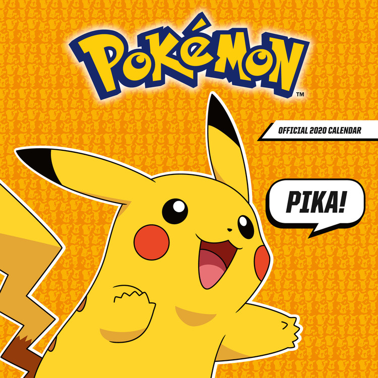 Naptár 2027 Pokemon