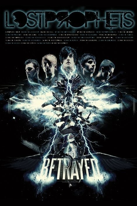 Poster Lostprophets - the betrayed