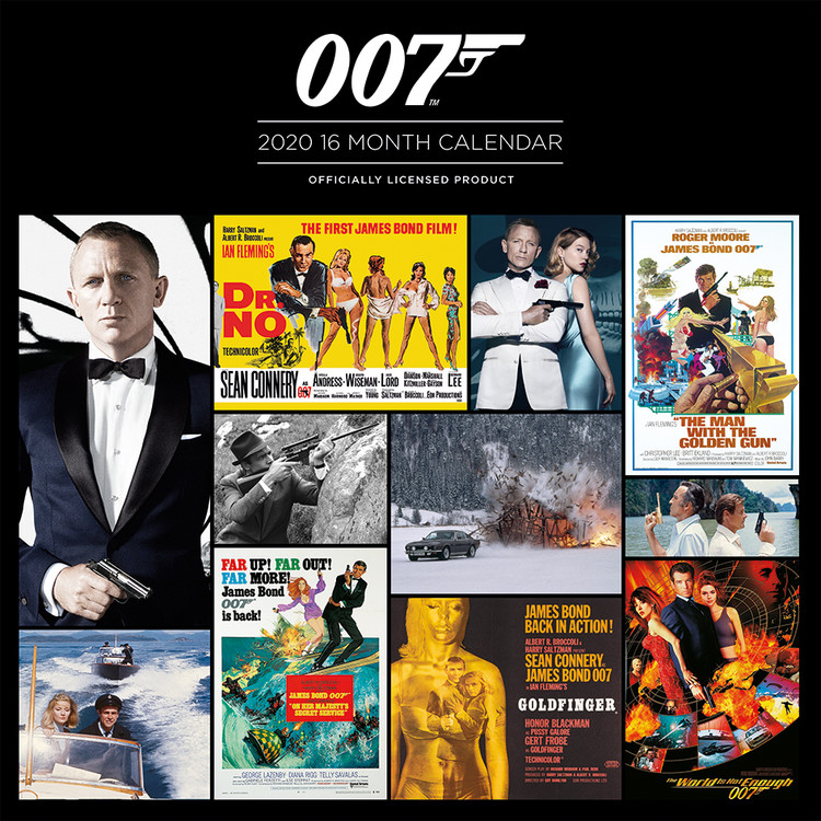 Naptár 2027 James Bond