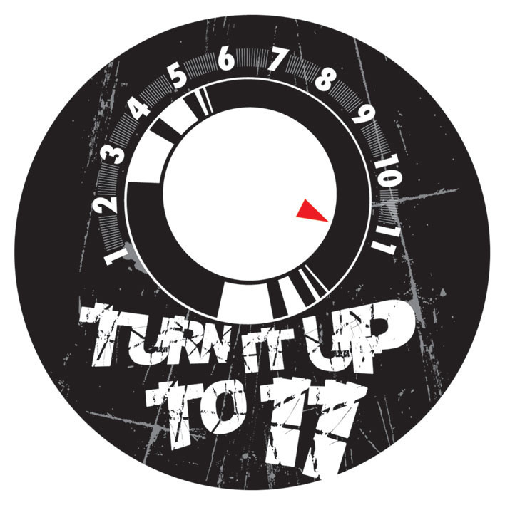 Stickers TURN IT UP TO 11