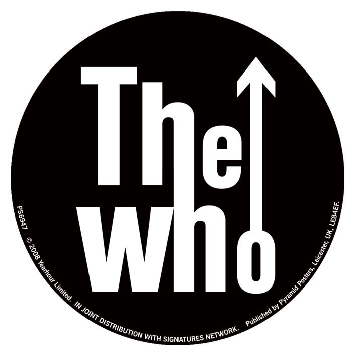 Samolepky THE WHO - classic logo