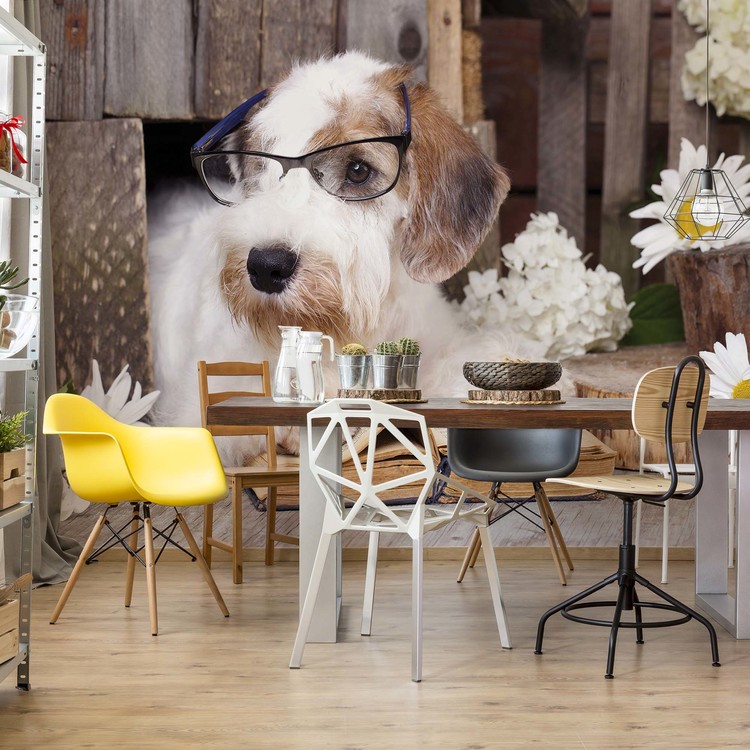 Behang Clever Dog