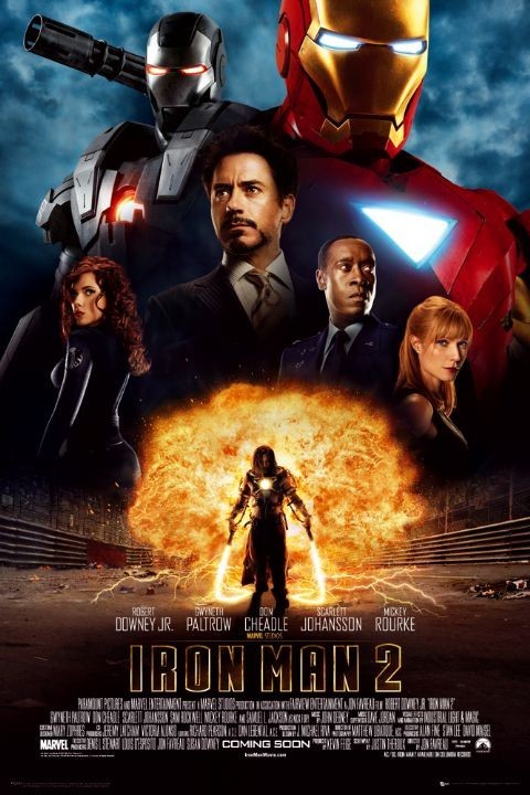 Poster IRON MAN 2 - one sheet