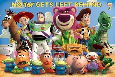 Plakát TOY STORY 3 - cast