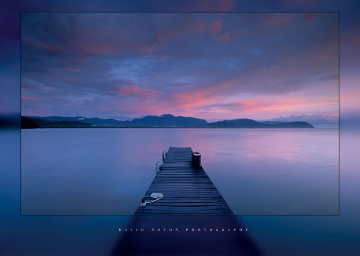 Poster Weavy bay – molo