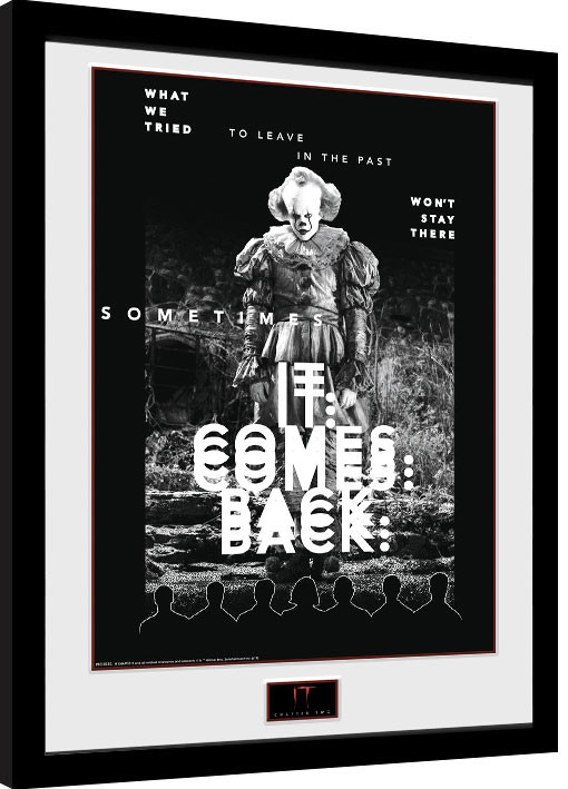 Poster enmarcado IT: Capítulo 2 - It Comes Back