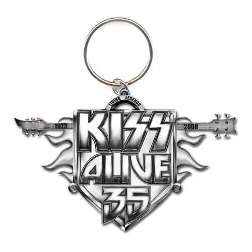 Levně Klíčenka Kiss - Alive 35 Tour