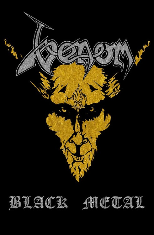 Textielposter Venom - Black Metal