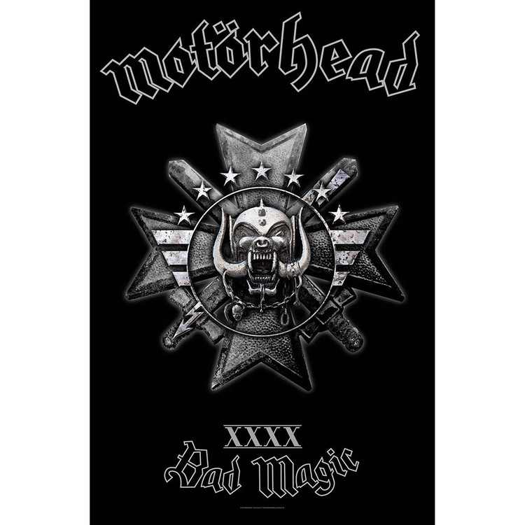 Textielposter Motorhead - Bad Magic