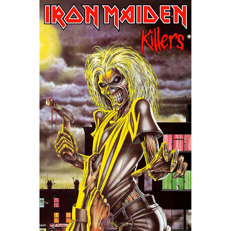 Textilposter Iron Maiden - Killers