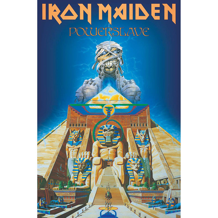 Textielposter Iron Maiden - Powerslave