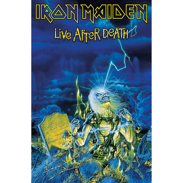 Textilní plakát Iron Maiden - Live After Death
