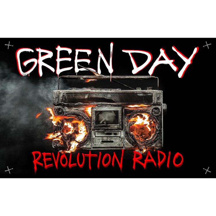 Poster in tessuto Green Day - Revolution Radio