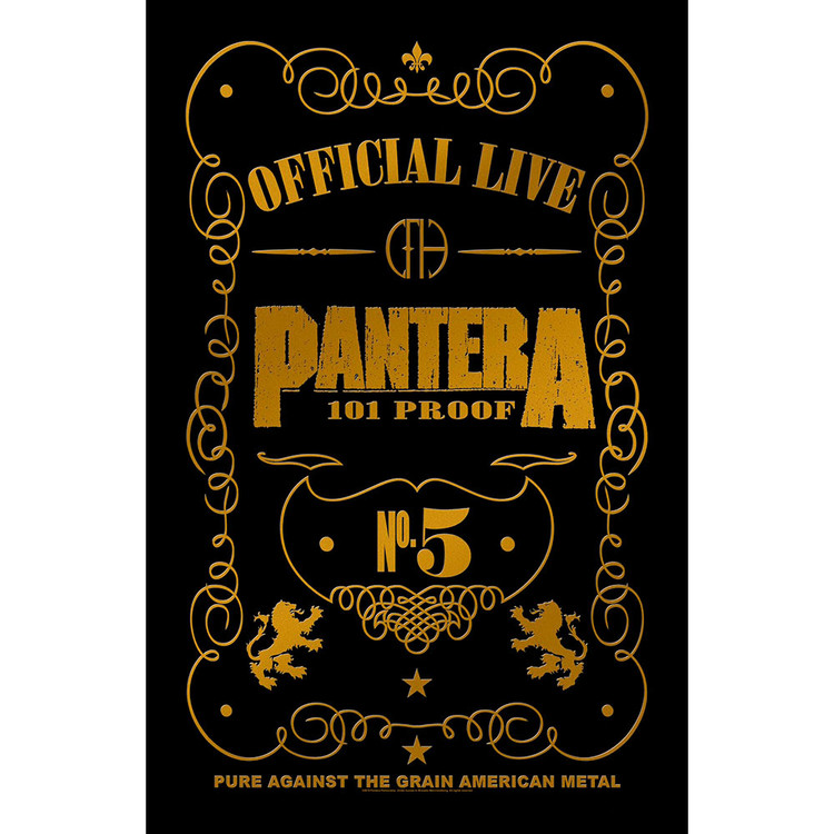 Textilposter Pantera - 101 Proof