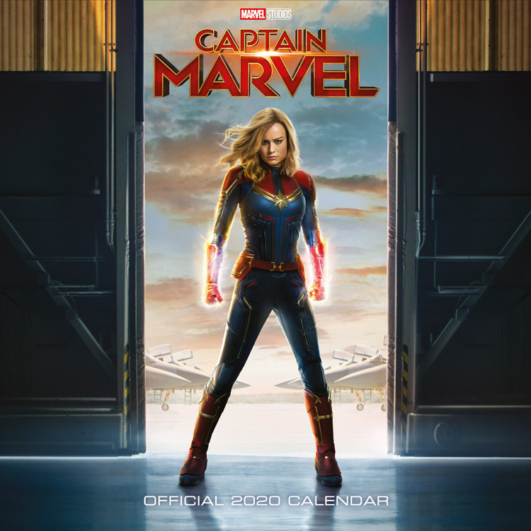 Naptár 2027 Captain Marvel