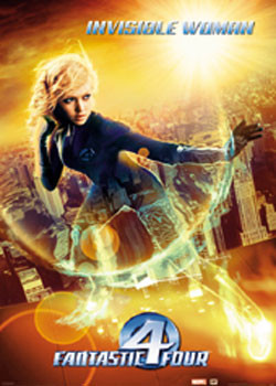 Poster FANTASTIC FOUR - invisible
