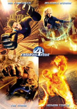 Poster FANTASTIC FOUR  - Team