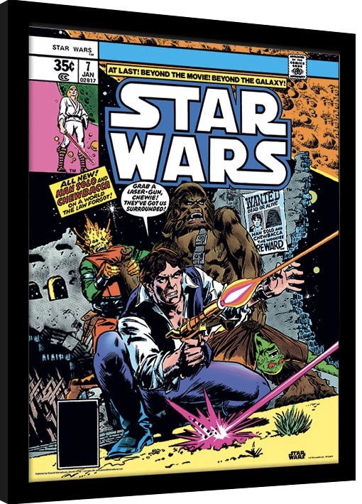 Gerahmte Poster Star Wars - They've Got Us Surrounded