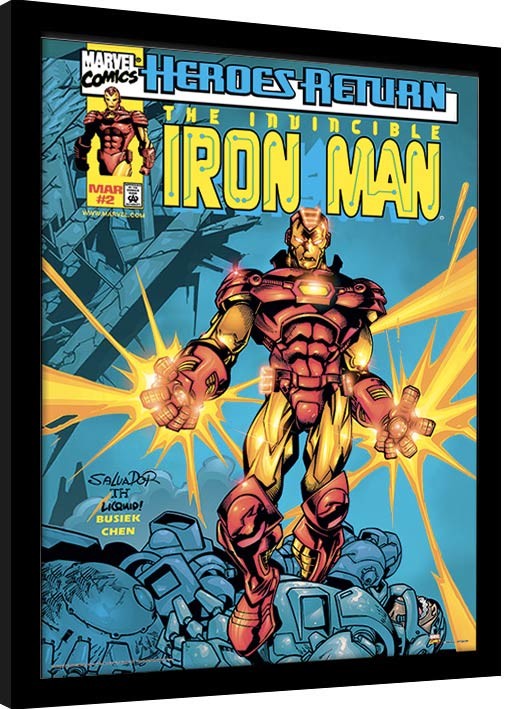 Obraz na zeď - Marvel Comics - Iron Man Heroes Return