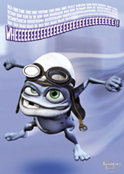 Plakát Crazy Frog - Wheeee!