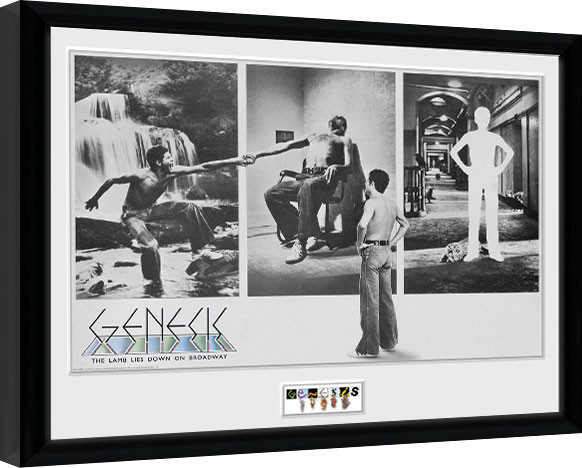 Ingelijste poster Genesis - The Lamb Lies Down V2