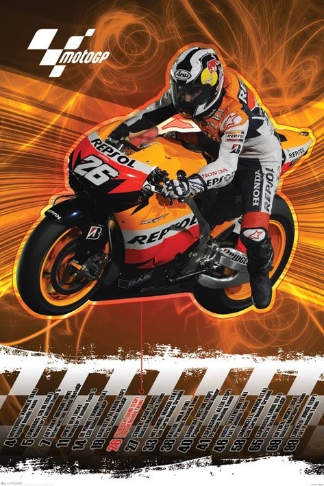 Poster Moto GP - dani pedrosa