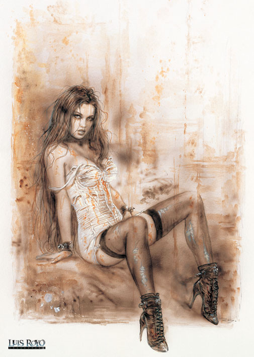 Poster Luis Royo – alone