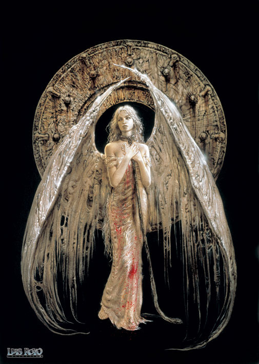 Poster Luis Royo - white angel