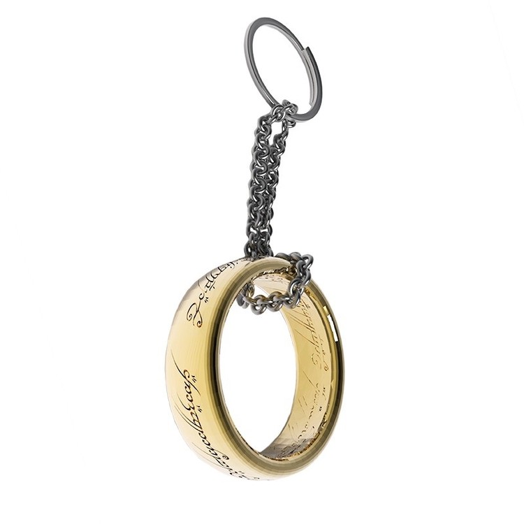 Klíčenka Pán prstenů - Ring, Ø 3 cm
