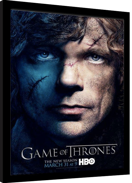 Poster incorniciato GAME OF THRONES 3 - tyrion