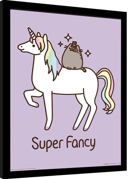 Poster înrămat Pusheen - Super Fancy