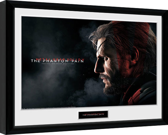 Framed Poster Metal Gear Solid V - Snake