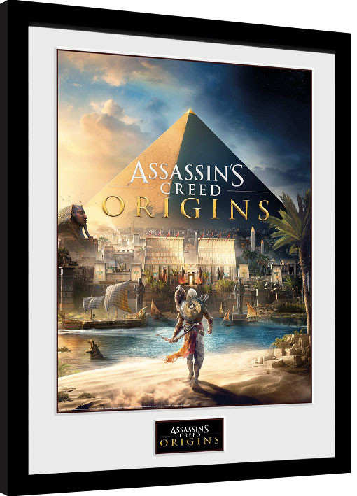Poster incorniciato Assassins Creed: Origins - Cover