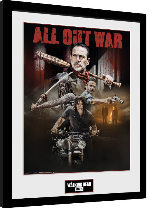 Poster incorniciato The Walking Dead - Season 8 Collage