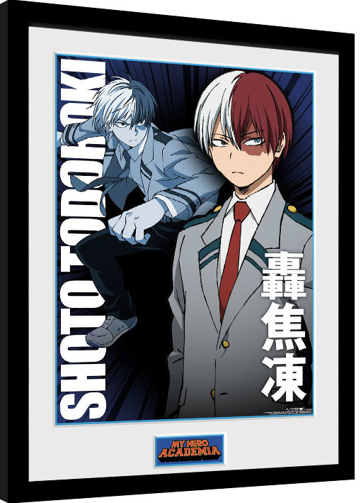 Poster incorniciato My Hero Academia - Shoto Todorki