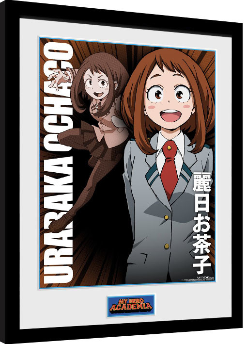 Rámovaný plakát My Hero Academia - Uraraka Ochako