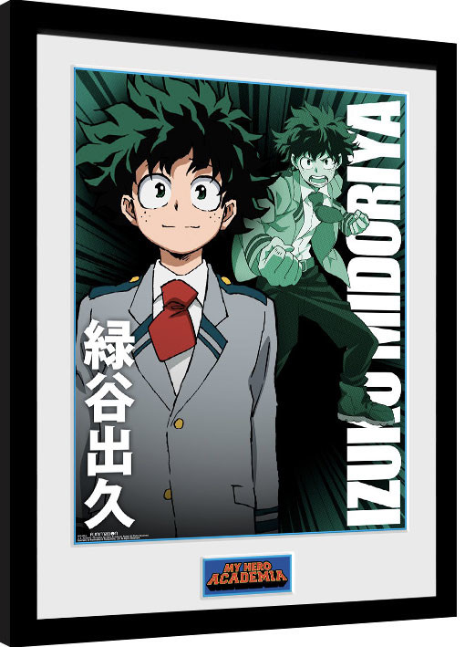 Ingelijste poster My Hero Academia