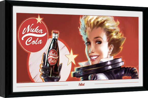 Poster encadré Fallout - Nuka Ad